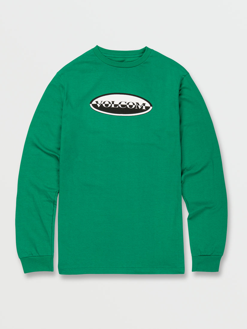 Ovoid Long Sleeve Tee - Synergy Green (A3612301_SYG) [F]