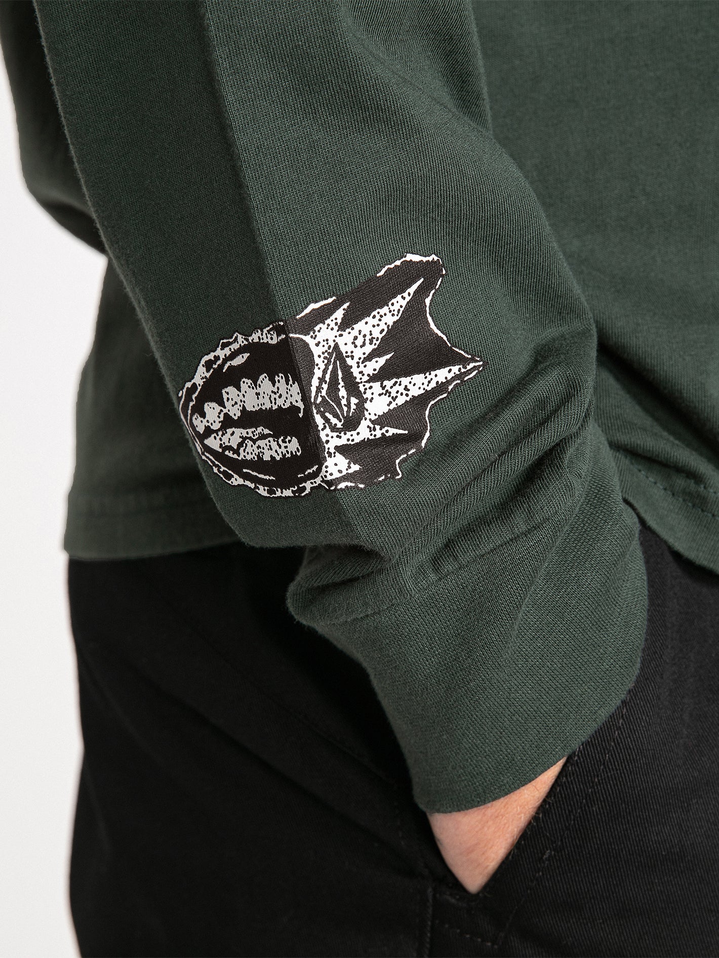 Skate Vitals Long Sleeve Tee - Cedar Green