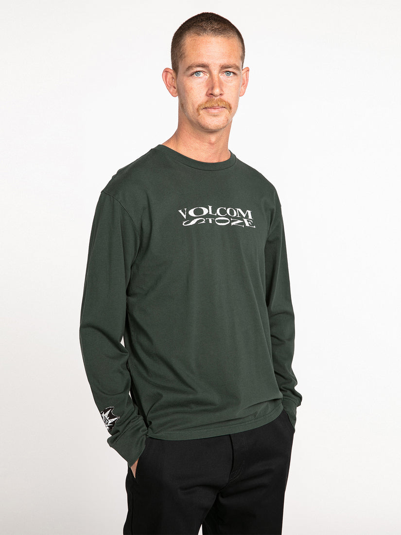 Skate Vitals Long Sleeve Tee - Cedar Green (A3632209_CDG) [F]