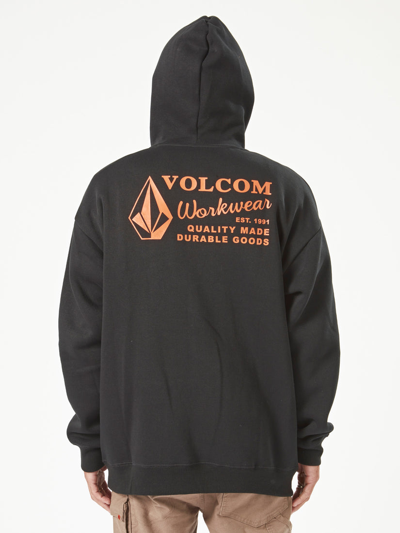 Volcom Workwear Pullover Hoodie - Black