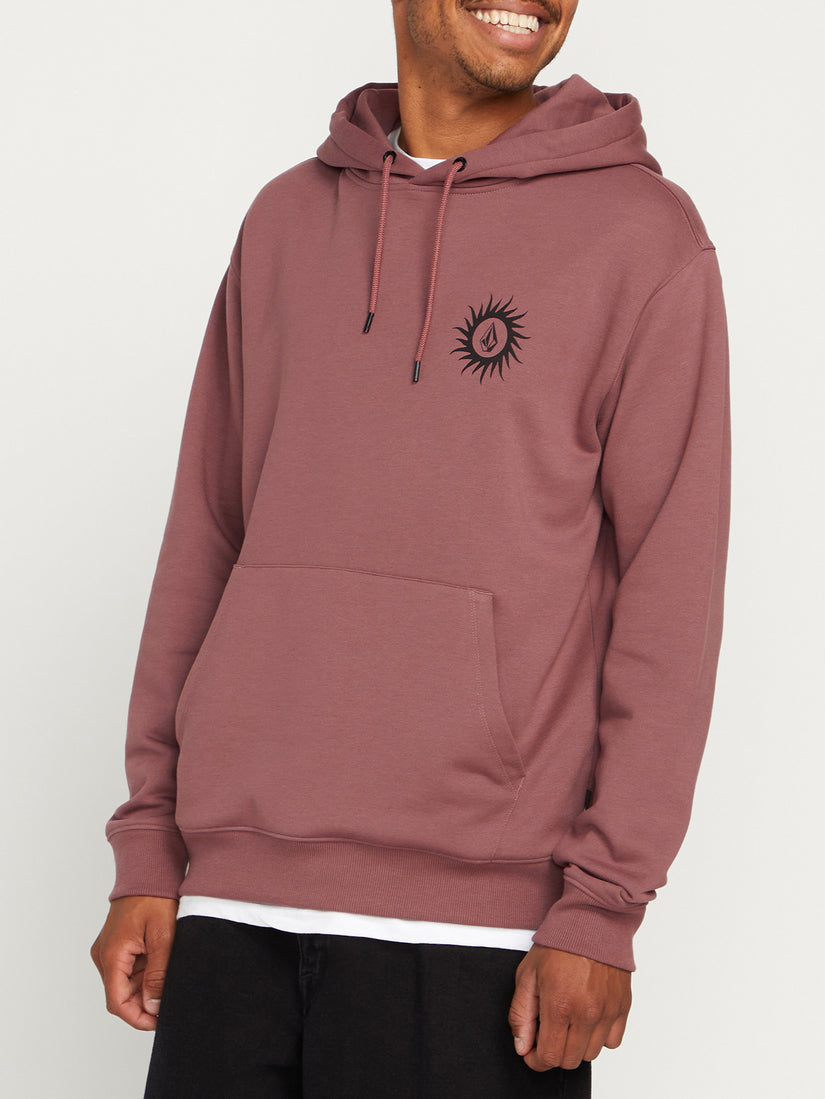 Mountainside Pullover Sweatshirt - Bordeaux Brown (A4112313_BXB) [05]