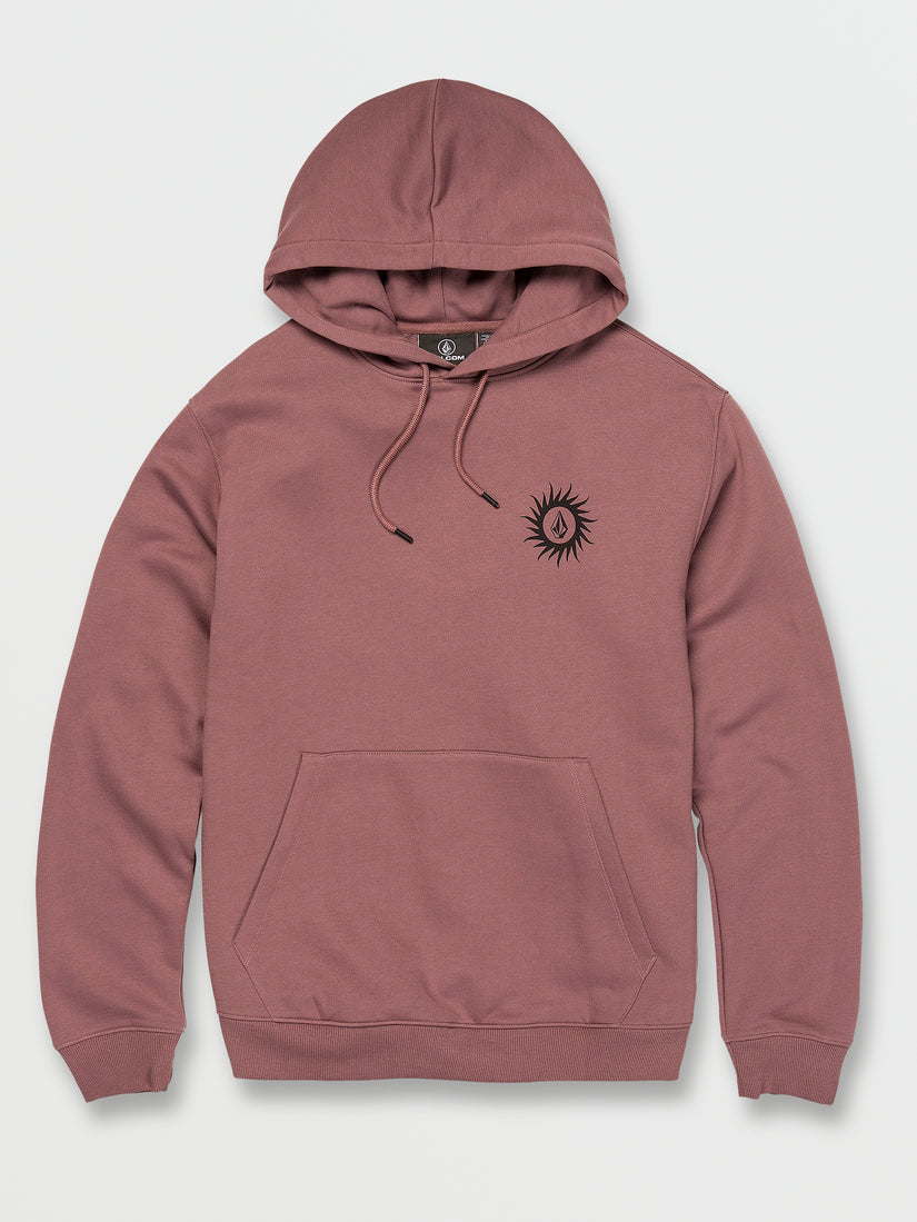 Mountainside Pullover Sweatshirt - Bordeaux Brown (A4112313_BXB) [F]