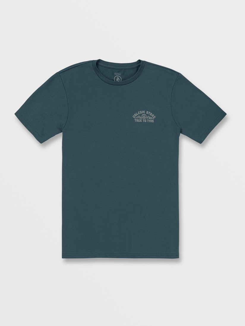 Mountainside Tech Short Sleeve Tee - Cruzer Blue (A4312301_CZB) [F]