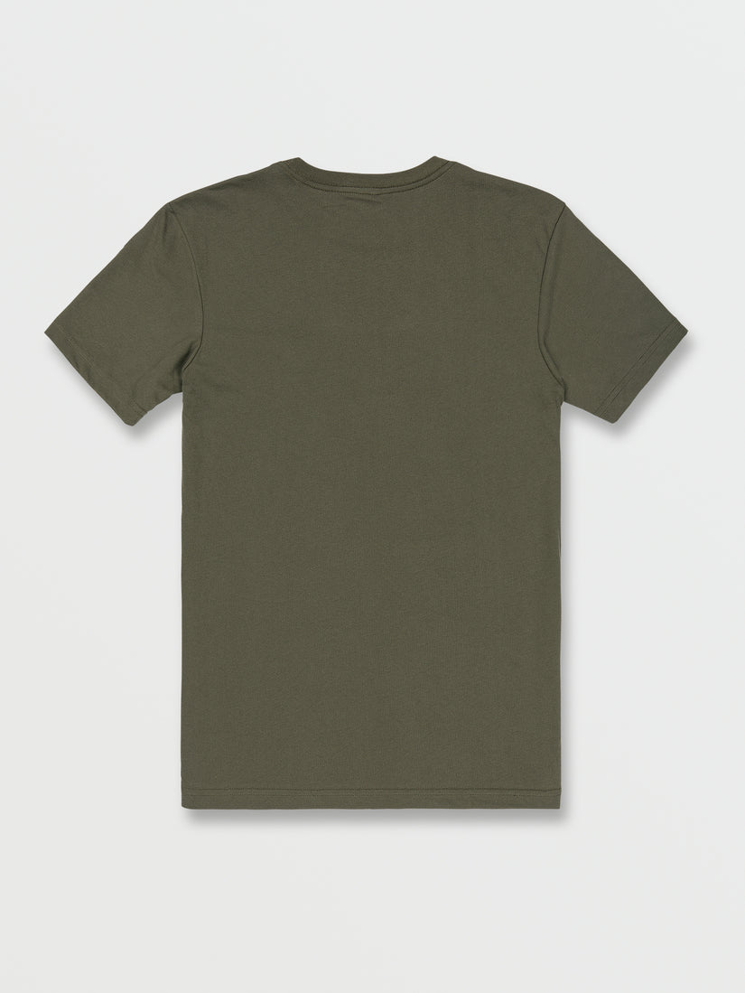 Euroslash Tech Short Sleeve Tee - Military (A4312316_MIL) [B]