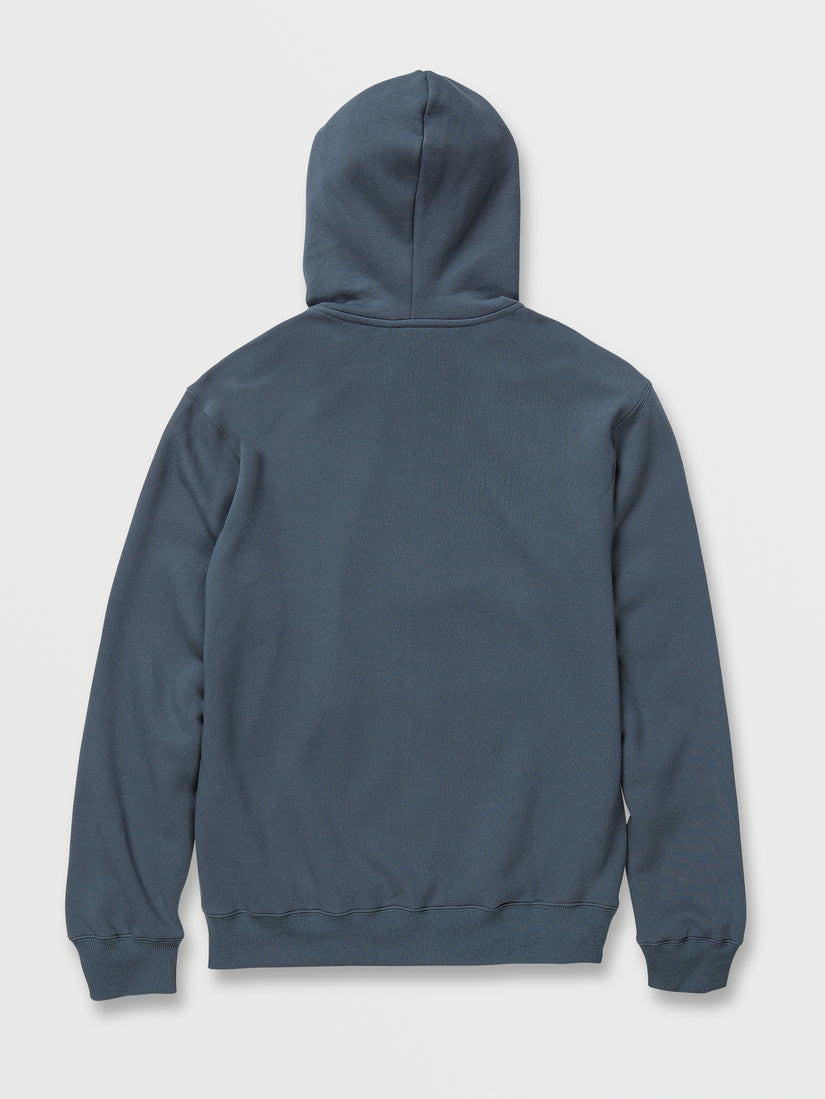 Single Stone Zip Fleece Hoodie - Marina Blue (A4832205_MRB) [B]