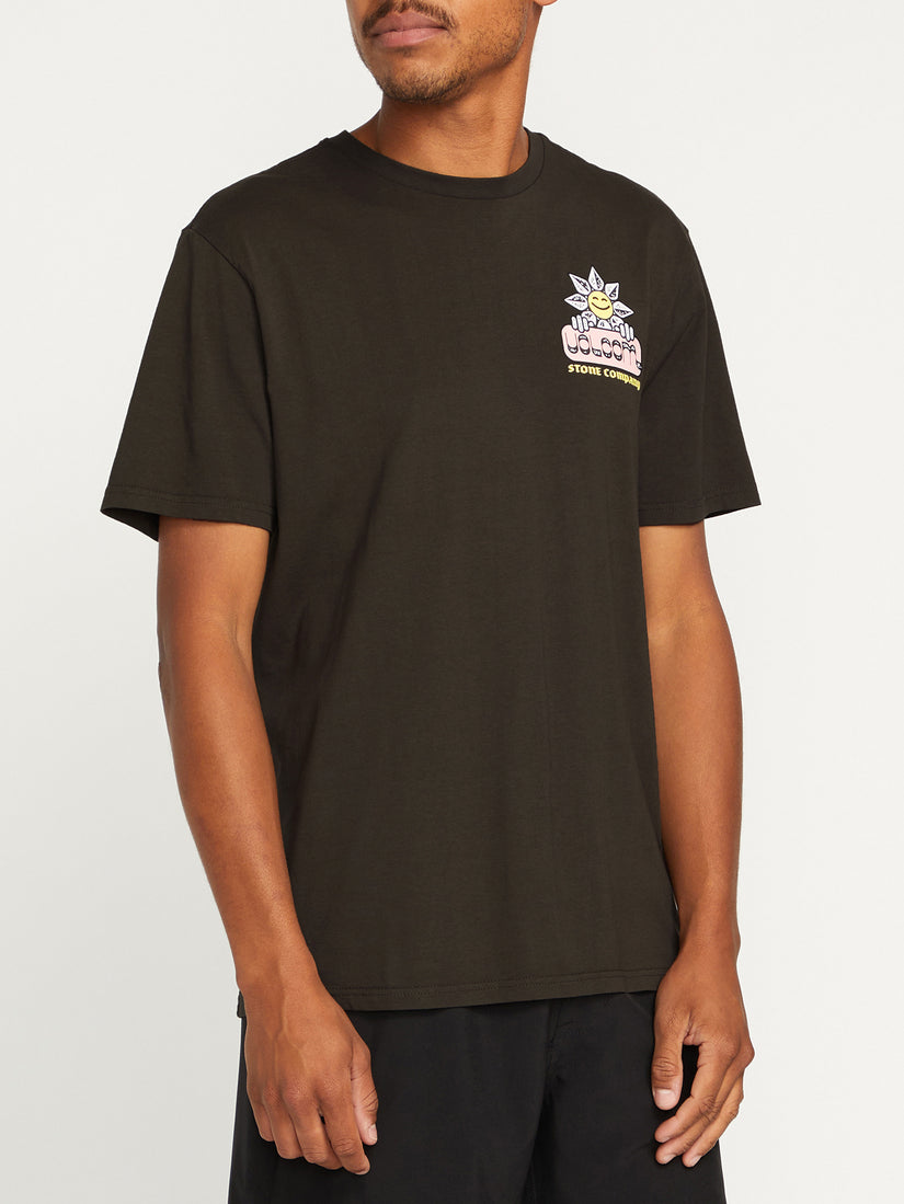 Farm to Yarn Gardener Short Sleeve Tee - Rinsed Black (A5012301_RIB) [13]