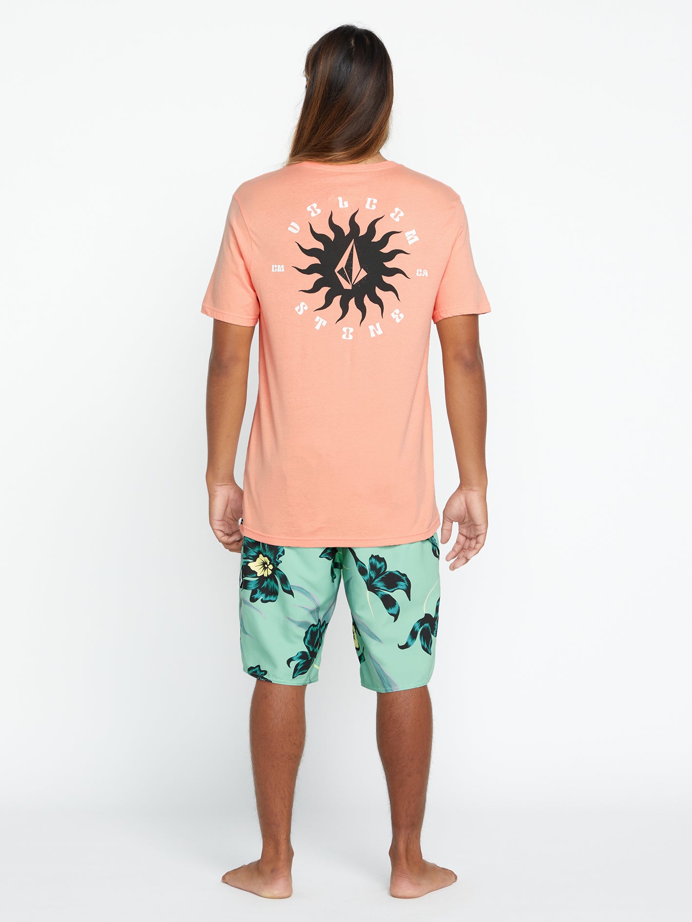 Farm to Yarn Rayz Short Sleeve Tee- Summer Orange