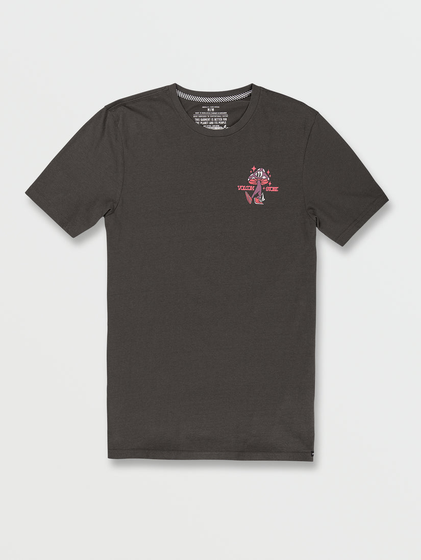 Mr Liberty Farm to Yarn Short Sleeve Tee - Rinsed Black (A5032205_RIB) [01]