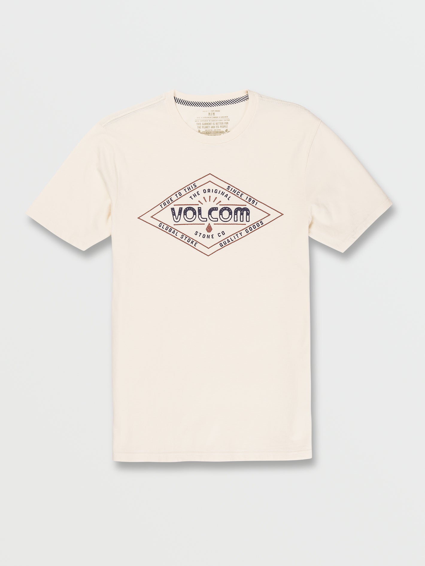 Hikendo Farm to Yarn Short Sleeve Tee - Off White