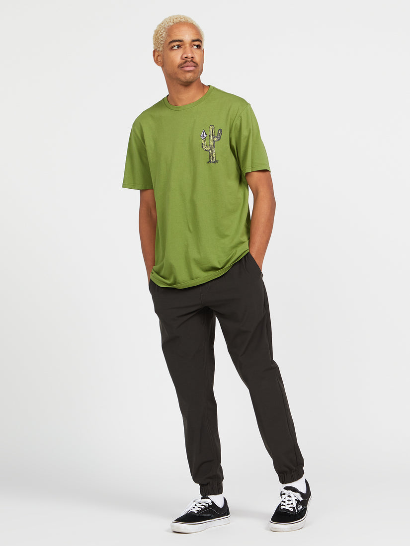 Prickly Farm To Yarn Short Sleeve Tee - Mossstone (A5042200_MSS) [1]