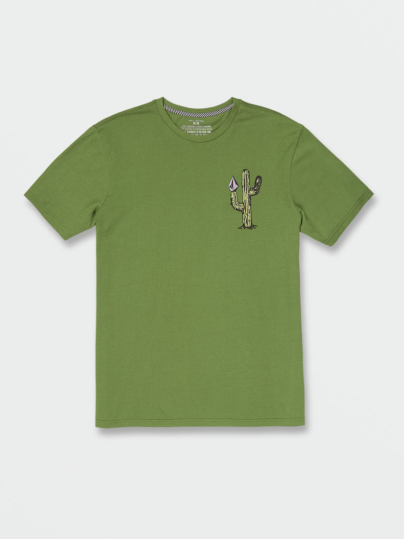 Prickly Farm To Yarn Short Sleeve Tee - Mossstone (A5042200_MSS) [3]