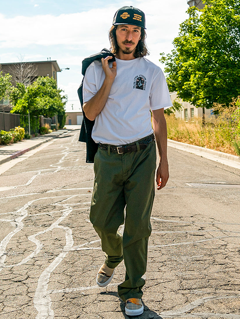 Mysto Stairs Short Sleeve Tee - White