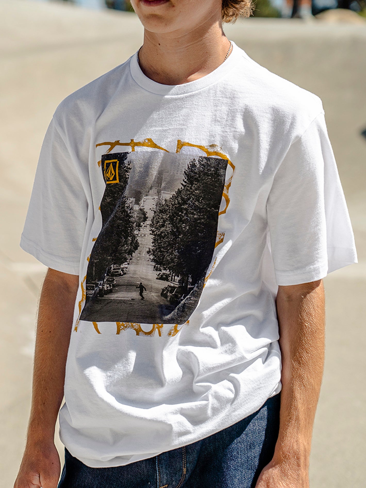 Skate Vitals Short Sleeve Tee - White