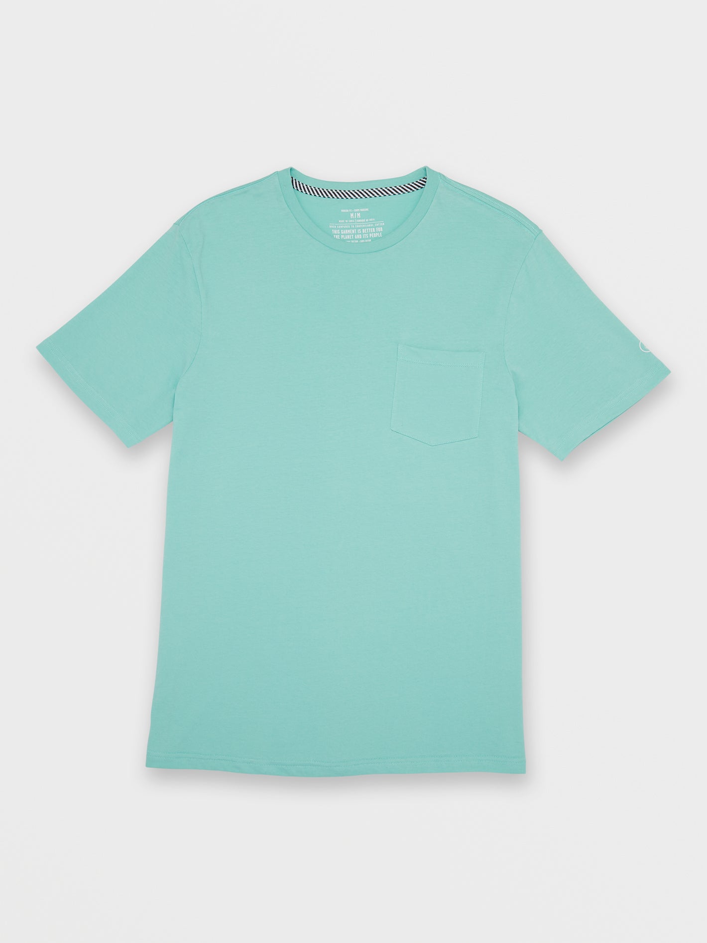 Solid Short Sleeve Pocket Tee