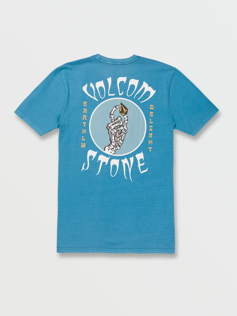 Stoned 2 Da Bone Short Sleeve Tee - Blue Drift (A5232202_BDR) [B]