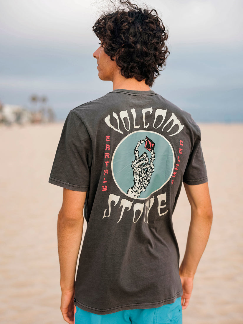 Stoned 2 Da Bone Short Sleeve Tee - Storm Cloud