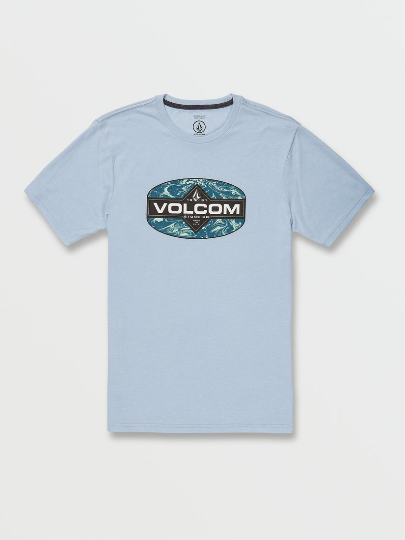 Refilled Short Sleeve Tee - Cali Blue Heather (A5712304_CBH) [F]