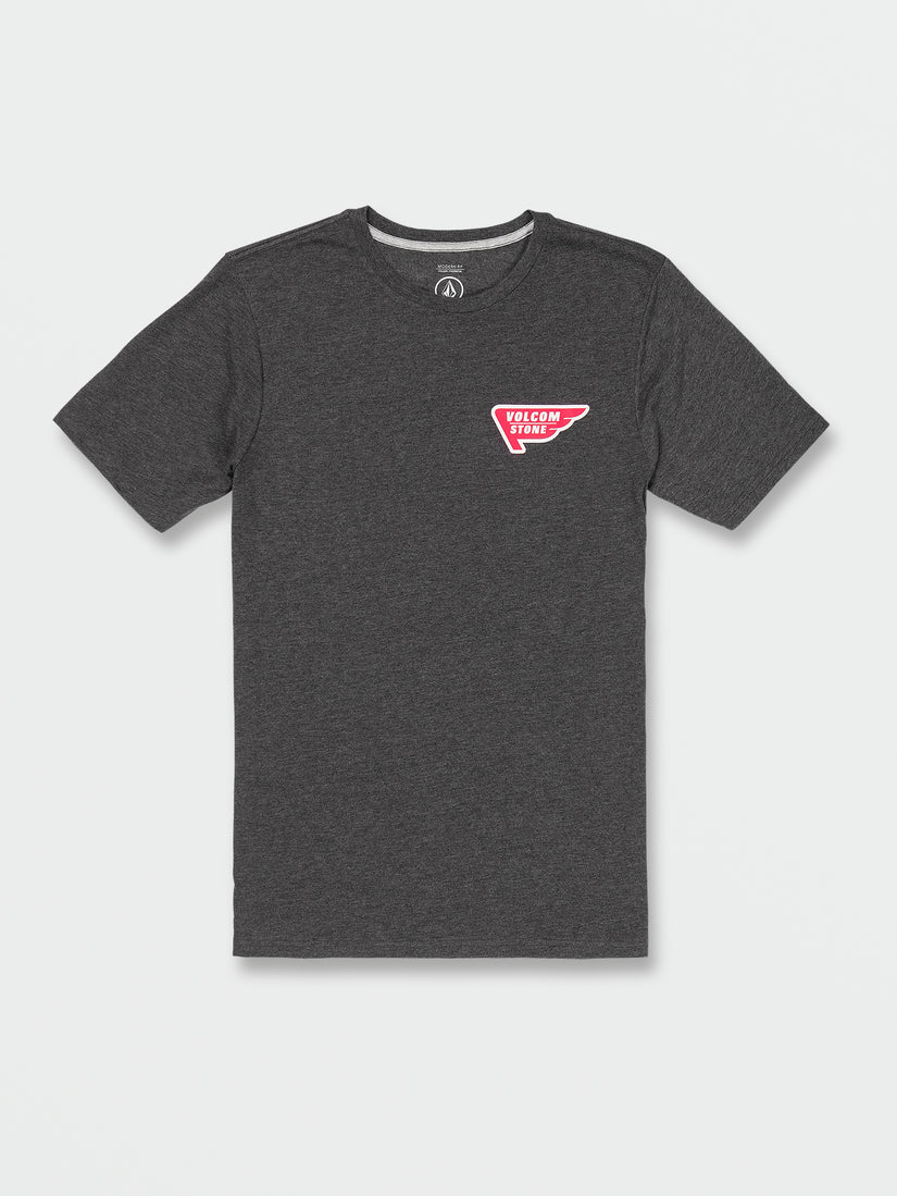 Deagle Short Sleeve Tee - Dark Black Heather (A5722304_DBH) [F]