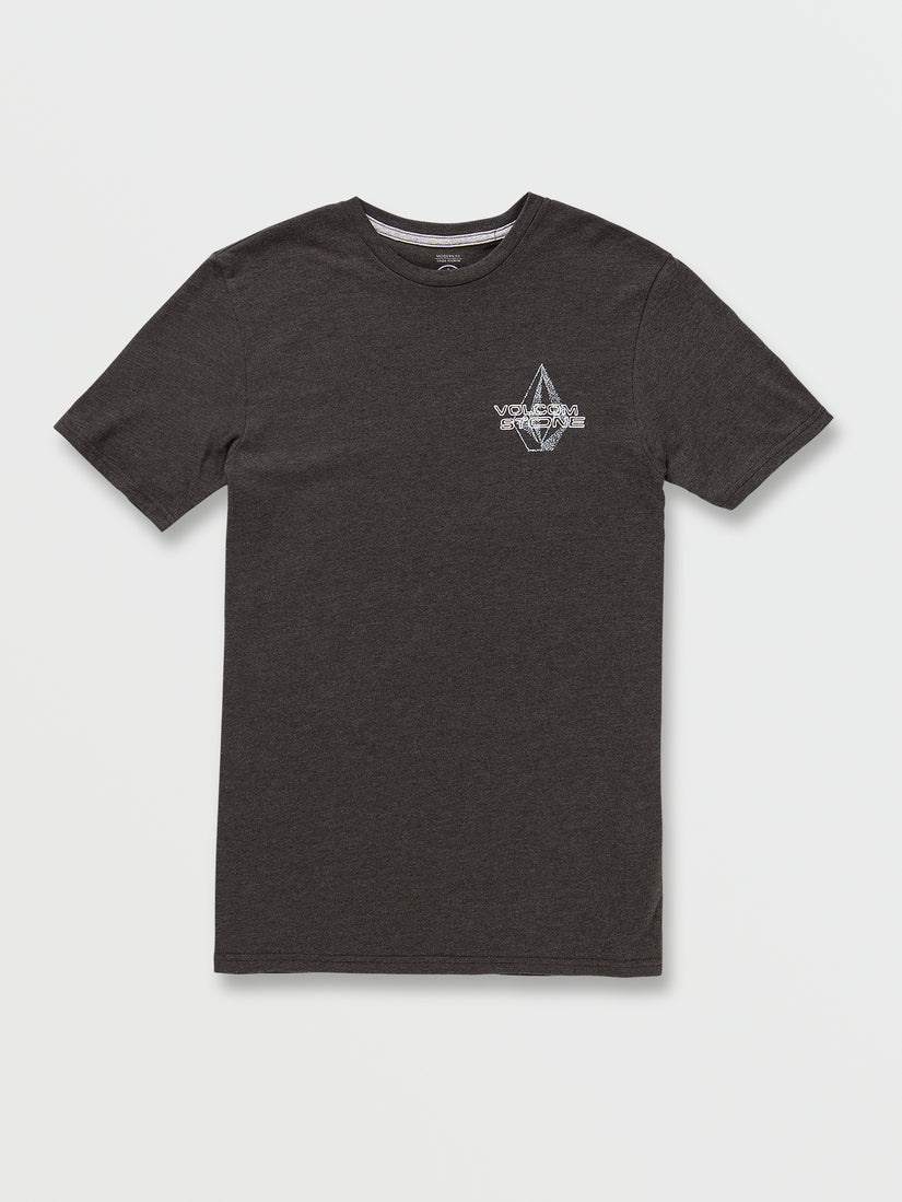 Cyphy Short Sleeve Tee - Dark Black Heather (A5732210_DBH) [F]