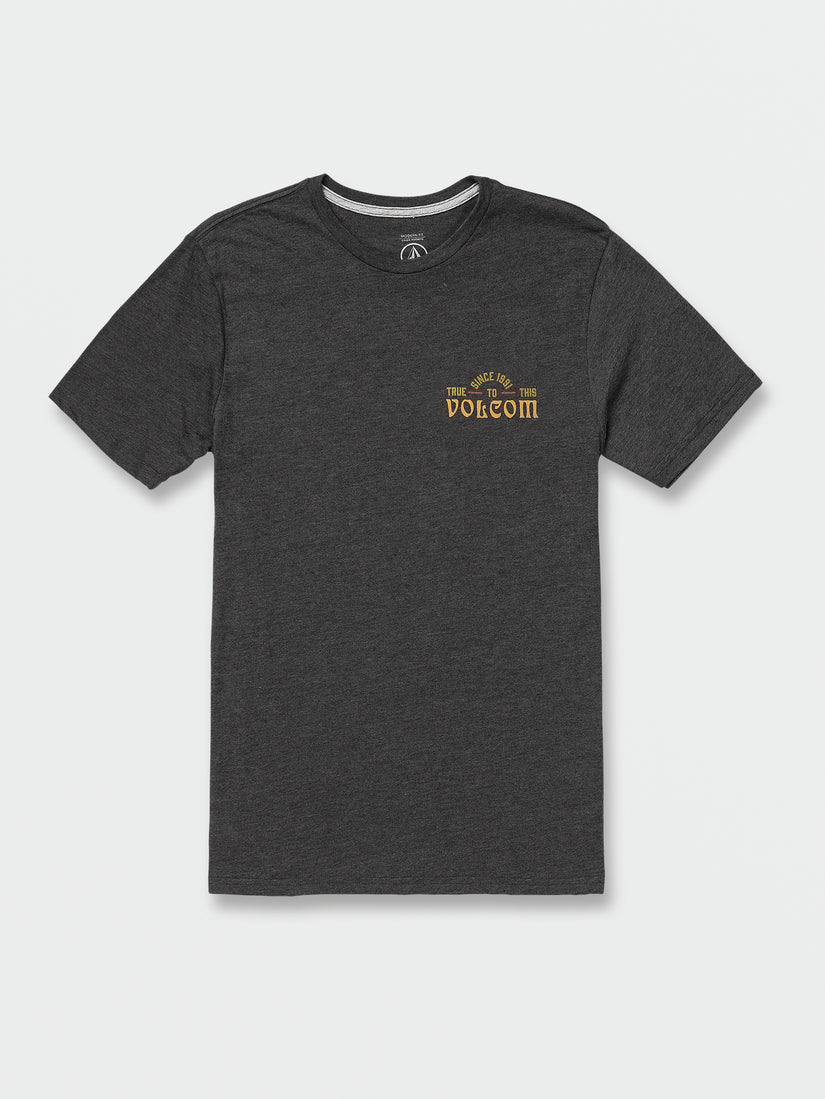 Legend Short Sleeve Tee - Dark Black Heather (A5742201_DBH) [F]