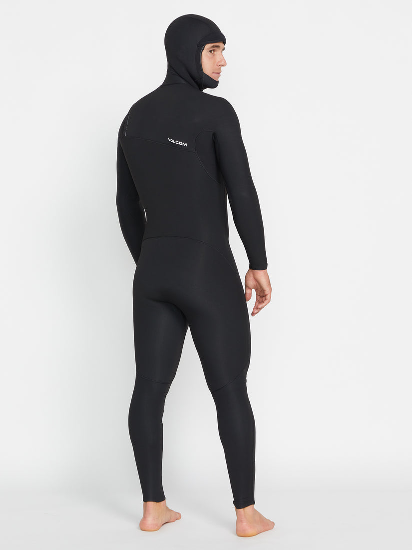 Modulator 4/3mm Hooded Chest Zip Wetsuit - Black (A9532002_BLK) [29]