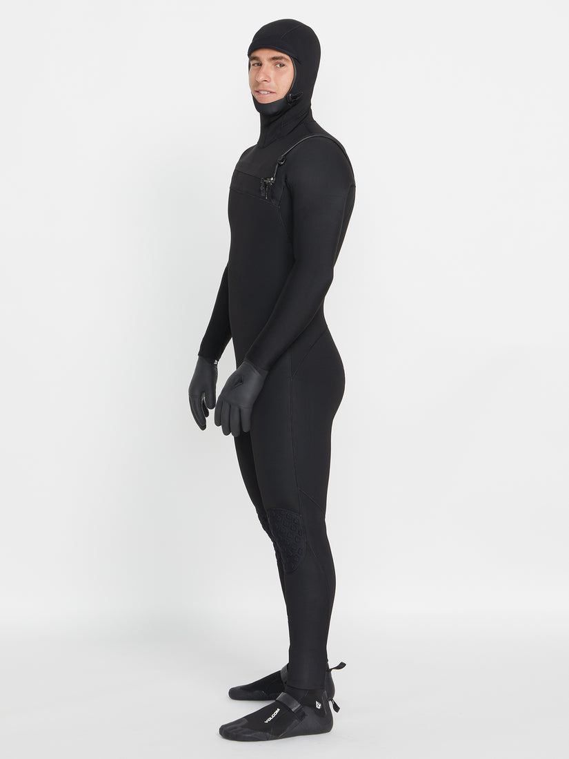 Modulator 4/3mm Hooded Chest Zip Wetsuit - Black (A9532002_BLK) [83]