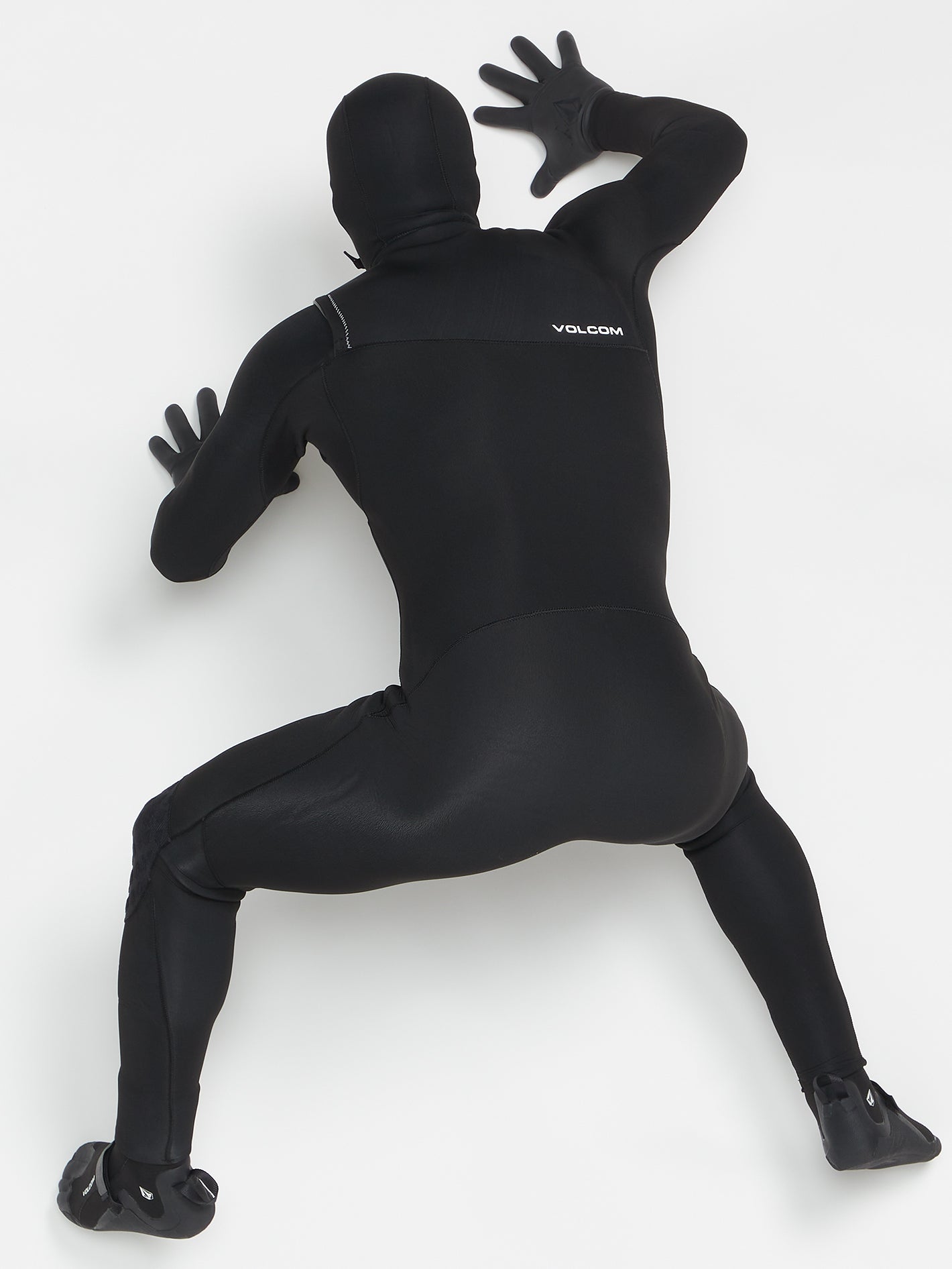 Modulator 5/4/3mm Long Sleeve Hooded Chest Zip Wetsuit - Black