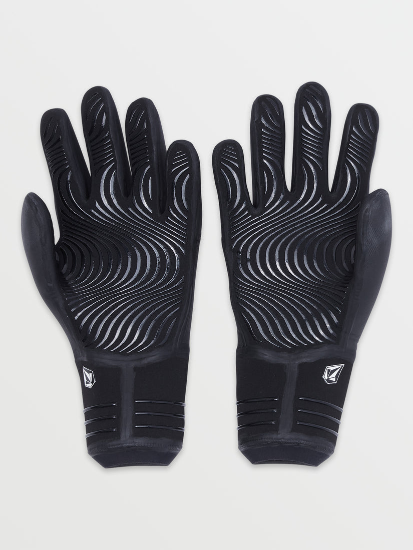 3MM 5 FINGER GLOVE - BLACK (A9932203_BLK) [B]