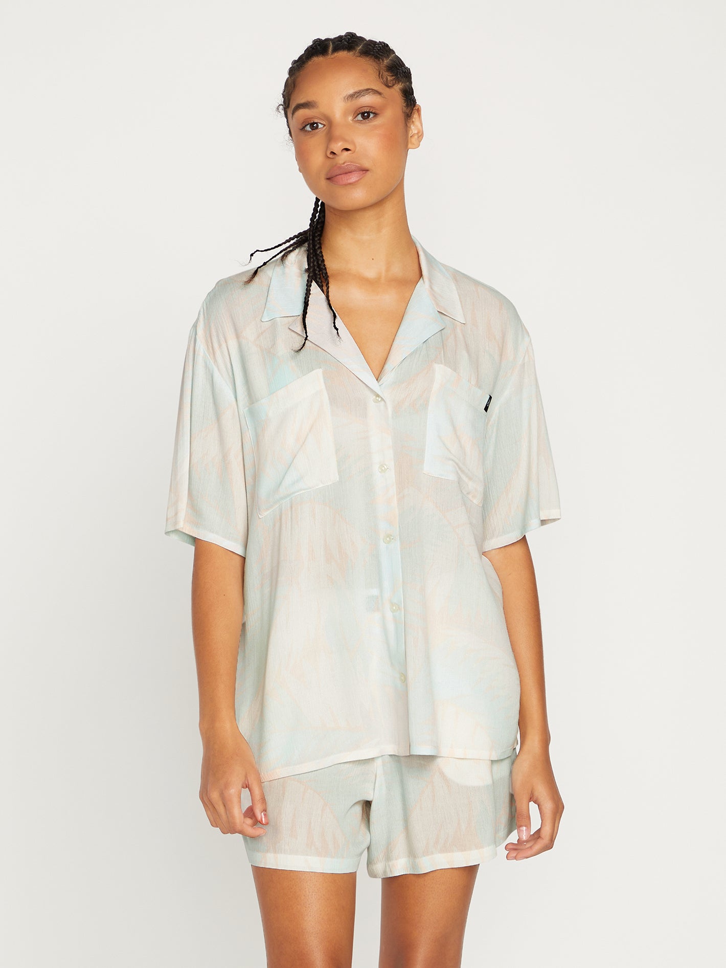 Palmy Nites Shirt - Melon