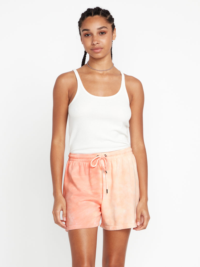 Truly Stoked Shorts - Dark Coral (B0912206_DKC) [F]