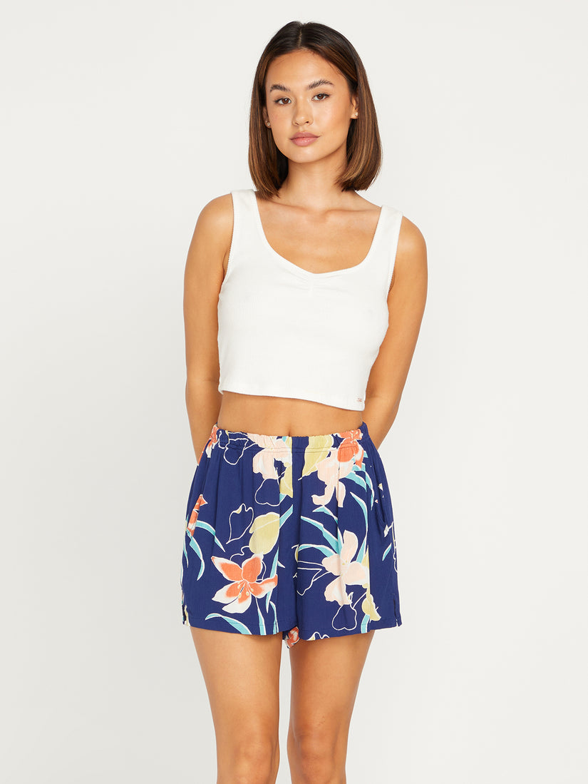 Cocoanut Hut Shorts - Navy (B0912303_NVY) [F]