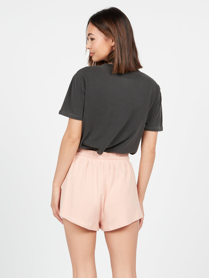 Lived In Lounge Fleece Shorts - Hazey Pink (B0932208_HZP) [B]