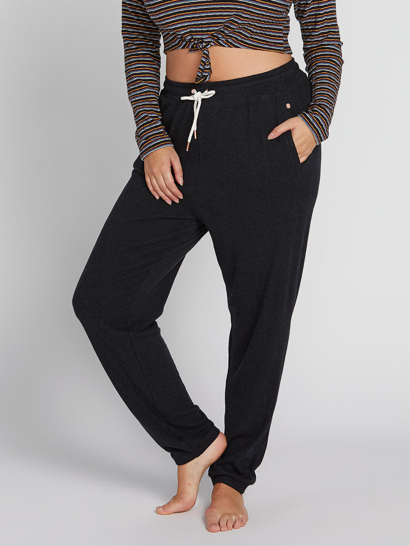 Lived In Lounge Fleece Pants - Black (B1111801P_BLK) [4]