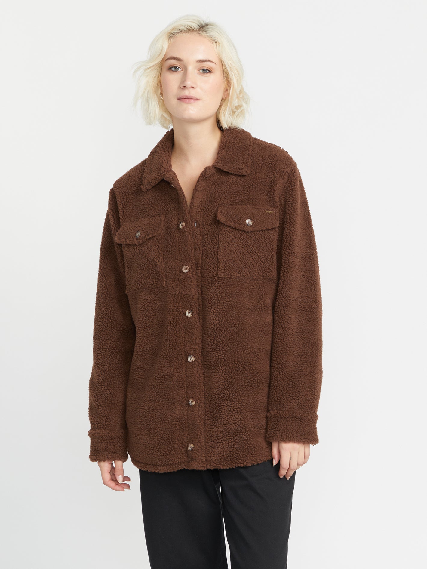 Borg teddy cheap jacket womens