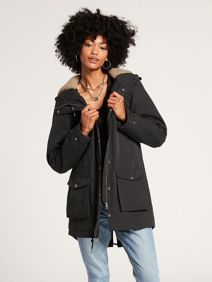 Walk on by 5K Parka Jacket - Black (B1732110_BLK) [1]