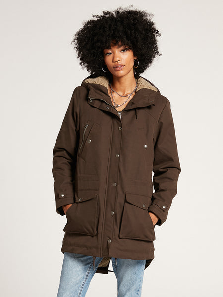 Walk On By 5K Parka Jacket - Dark Brown – Volcom Canada