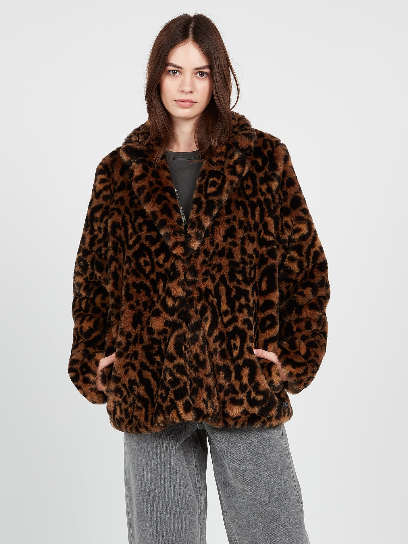 Animal fur jacket best sale