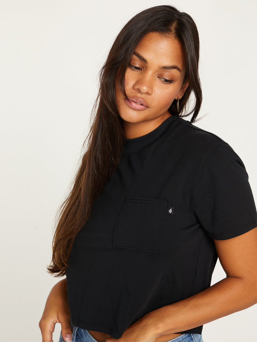 Pocket Dial Tee - Black (B3512301_BLK) [2]