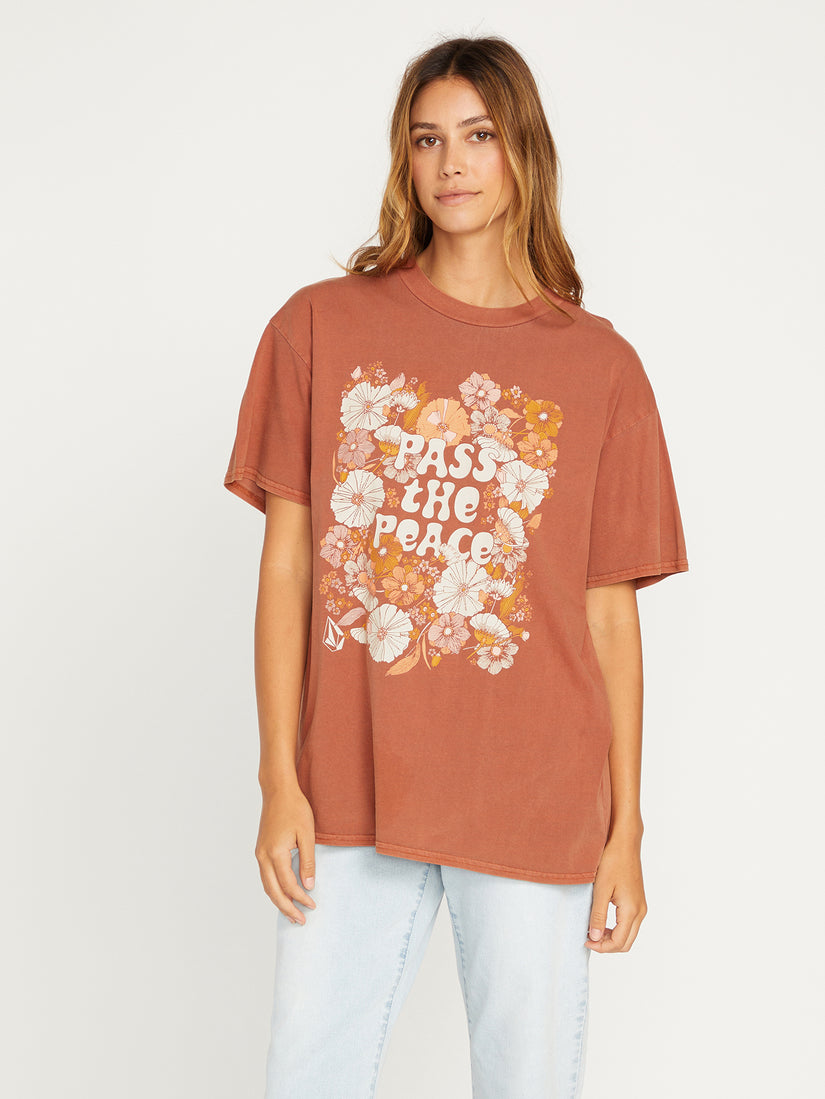 Stones Throw Tee - Dark Clay (B3512302_DCL) [F]