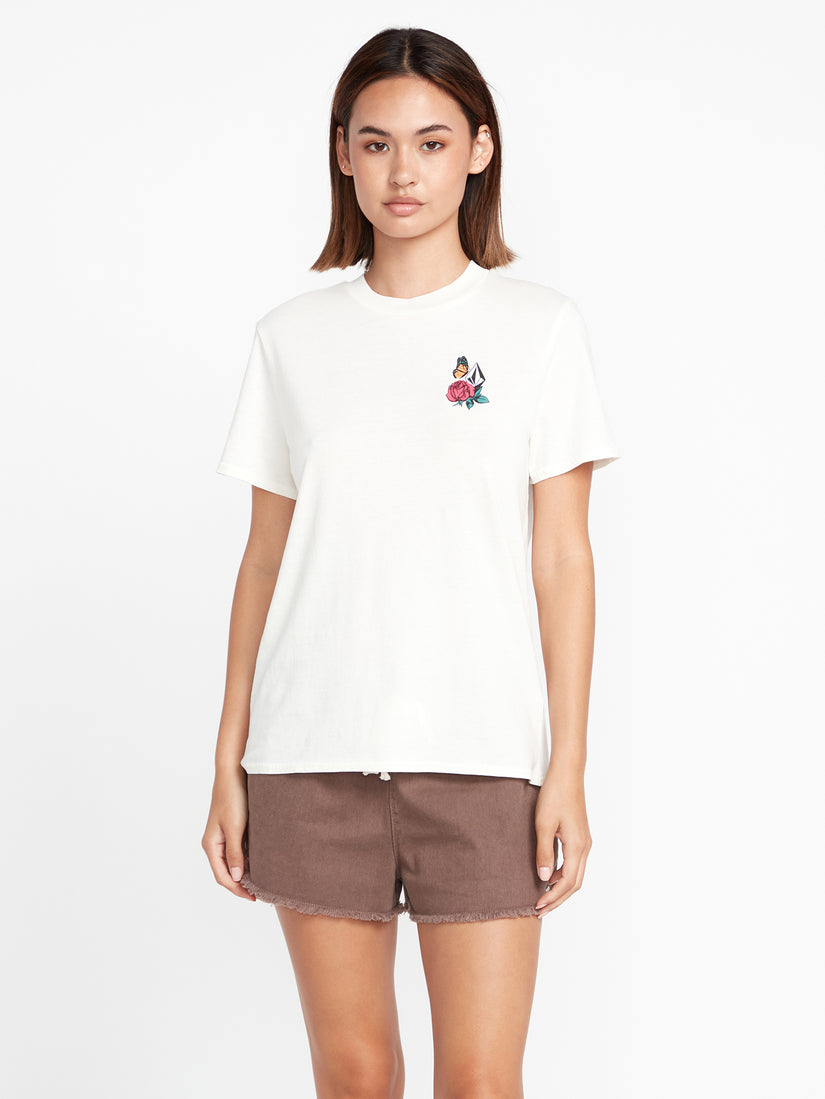 Lock It Up Short Sleeve Tee - Star White (B3522300_SWH) [F]