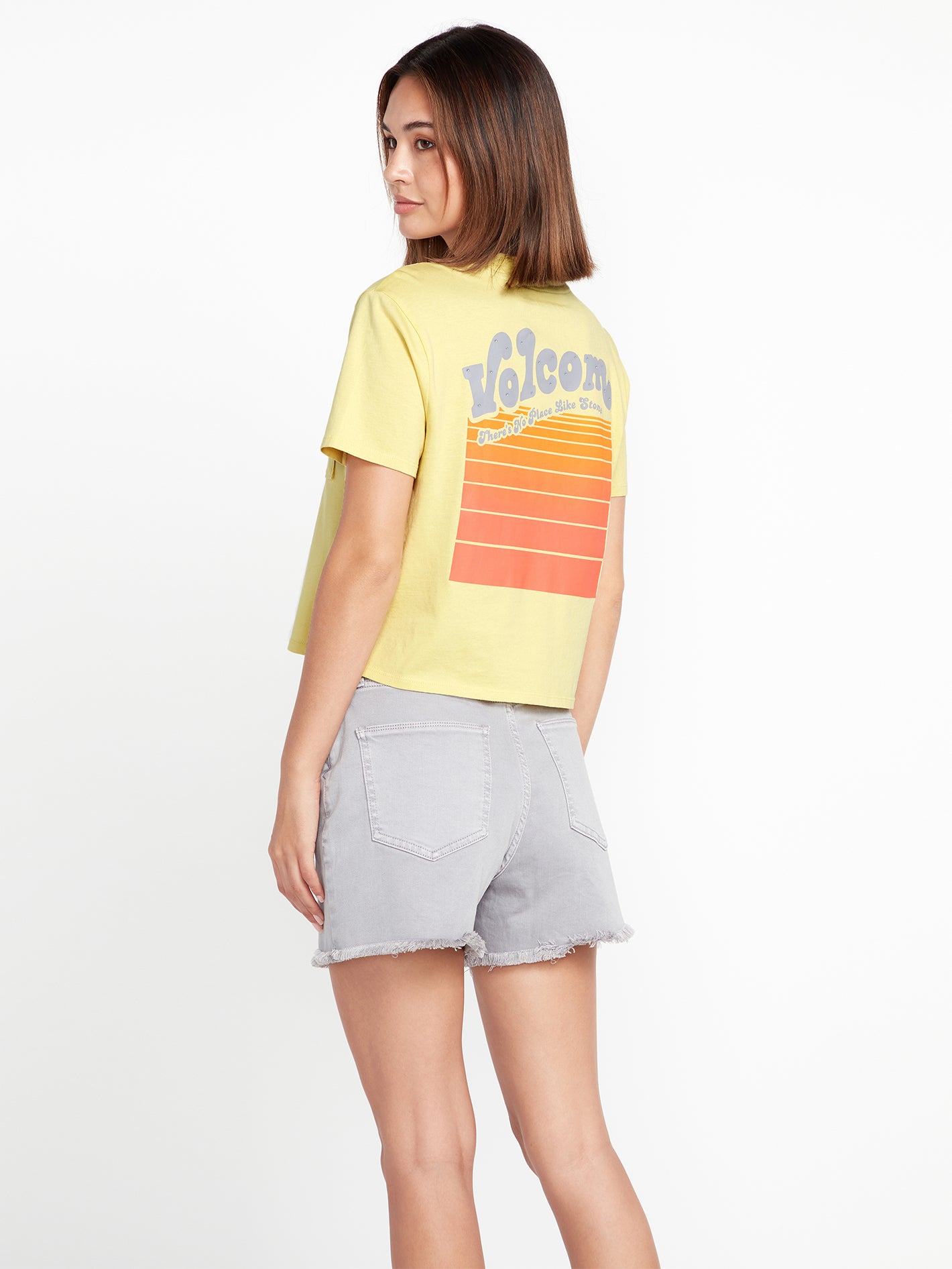 Pocket Dial Short Sleeve Tee - Citron