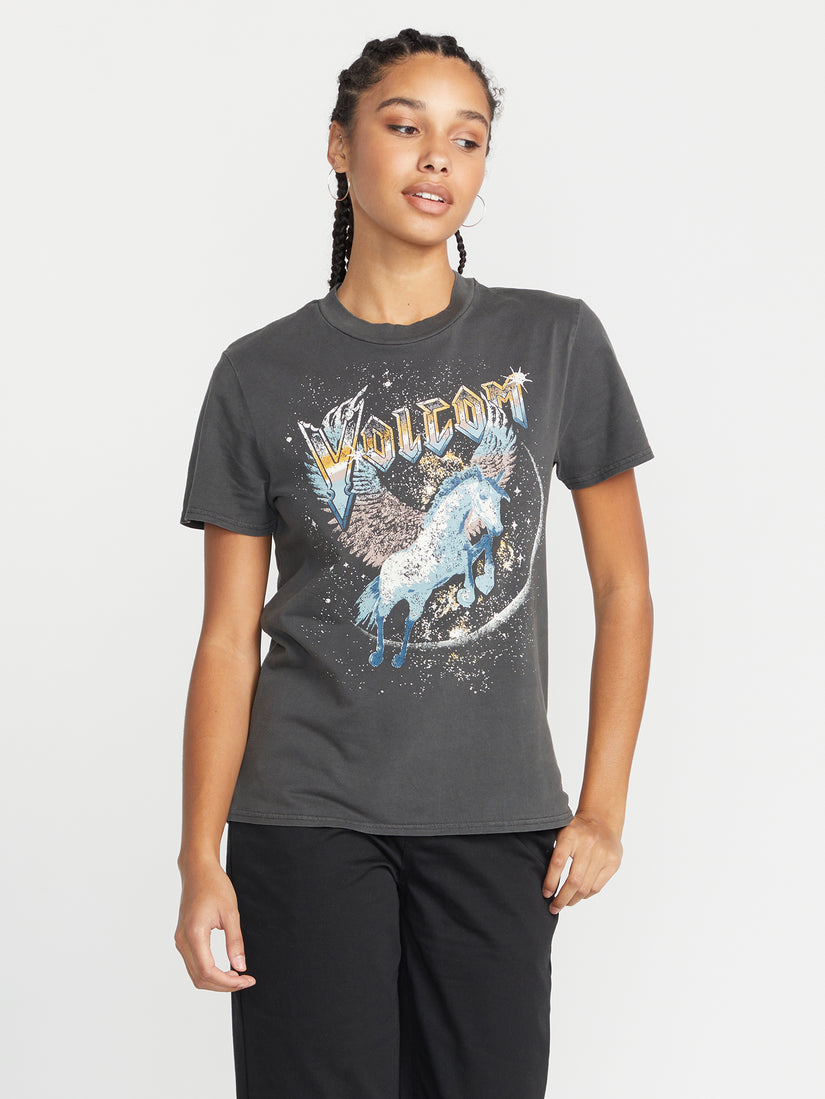 LOCK IT UP TEE - BLACK (B3532300_BLK) [F]