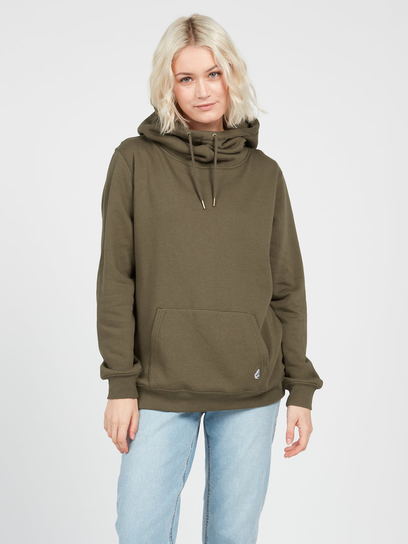 Walk It Out High Neck Hoodie - Dark Camo (B4132207_DCA) [1]