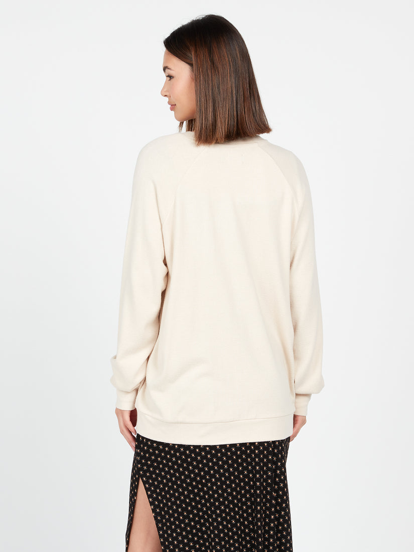 Lived In Lounge Fleece Sweatshirt - Sand (B4632200_SAN) [B]