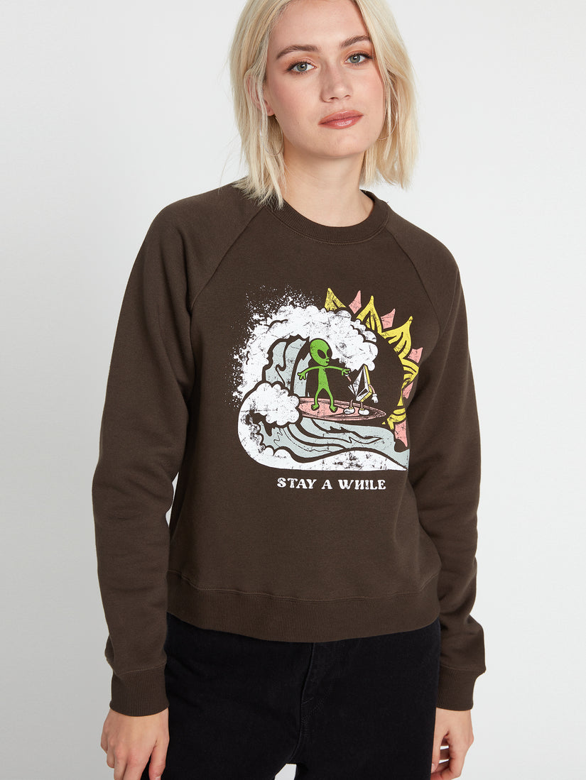 Truly Stokin Sweatshirt - Espresso (B4632201_ESP) [1]