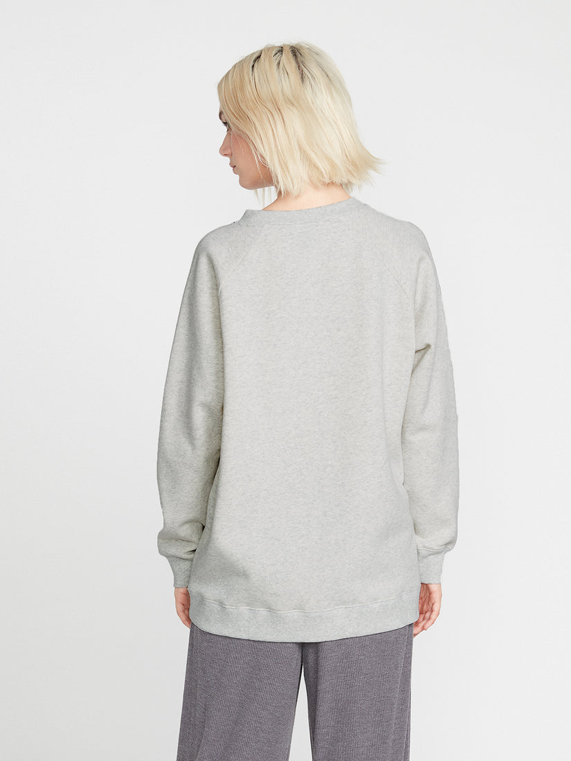 Stone Magic Boyfriend Sweatshirt - Light Grey (B4632202_LGR) [B]