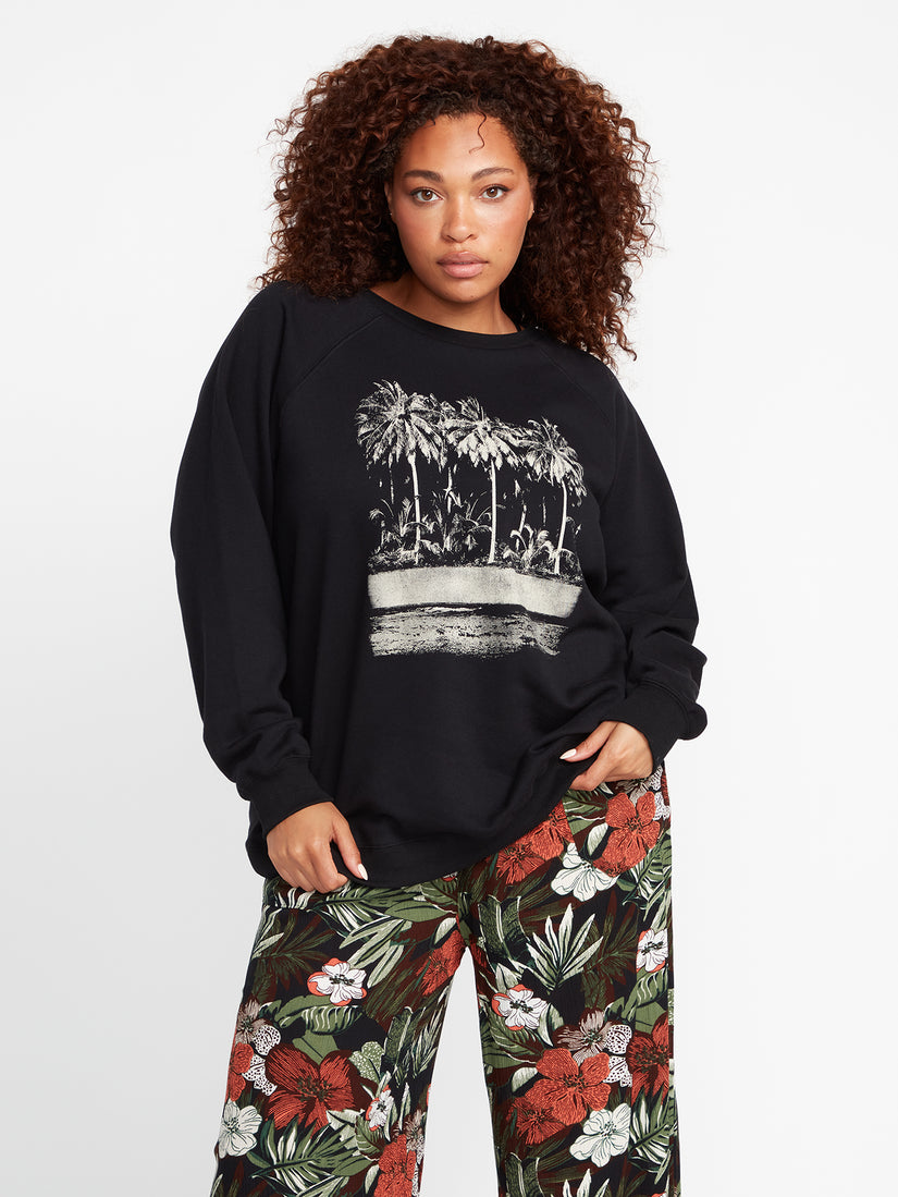 Coco Ho Boyfriend Sweatshirt - Black