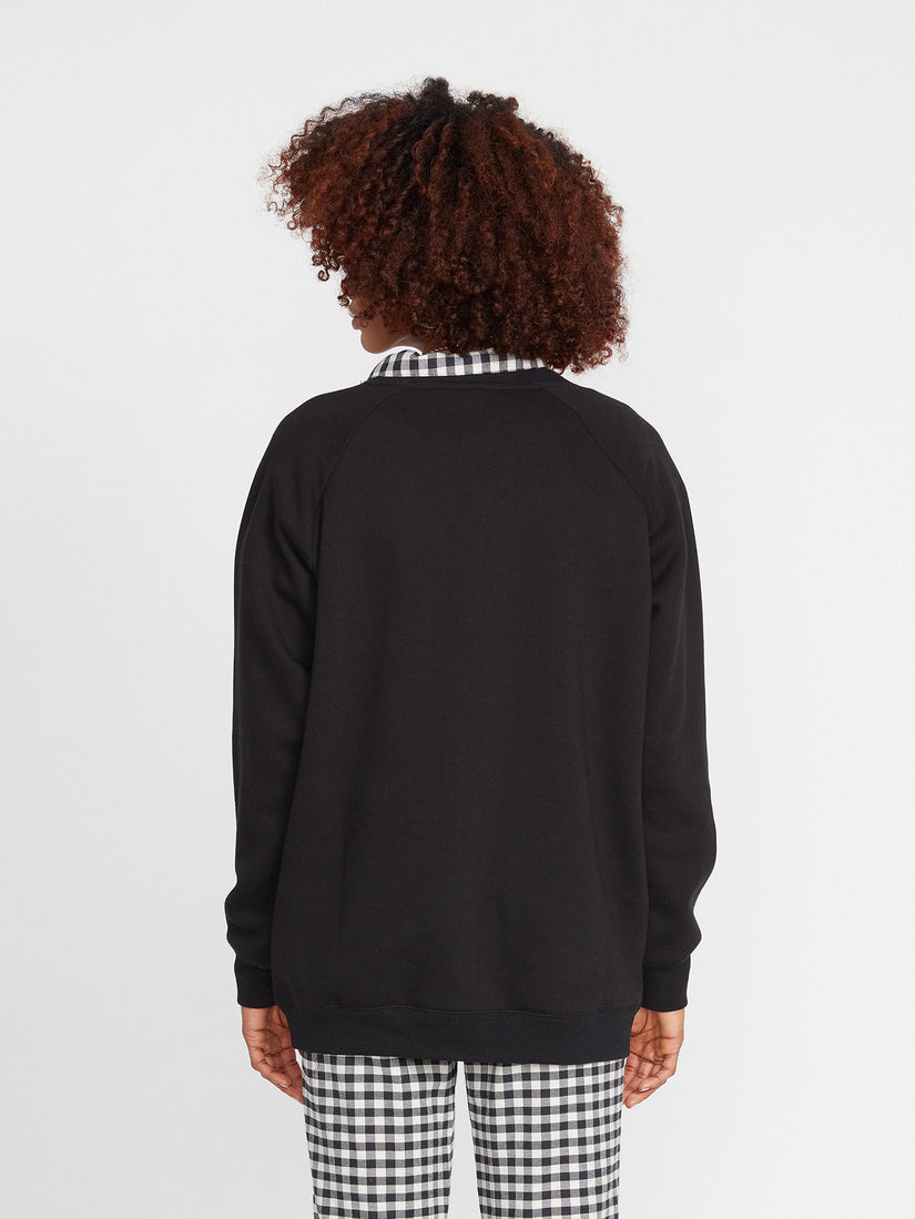 Coco Ho Boyfriend Sweatshirt - Black (B4632203_BLK) [B]