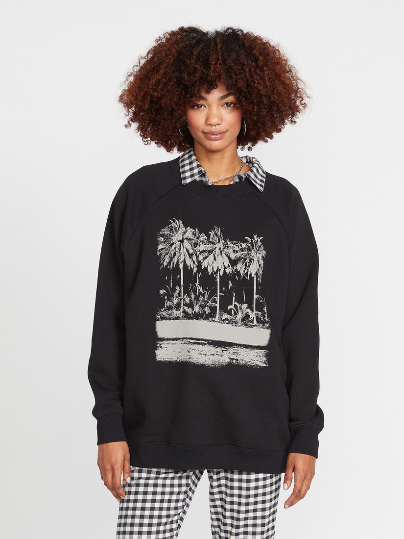 Coco Ho Boyfriend Sweatshirt - Black (B4632203_BLK) [F]