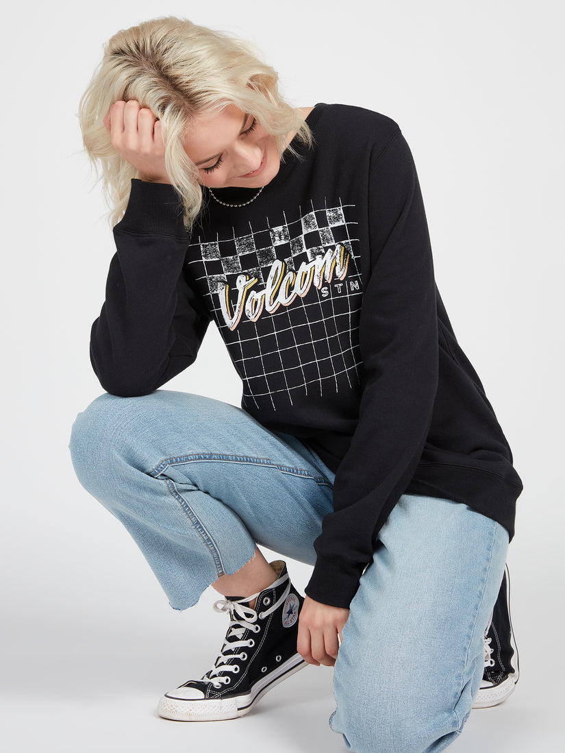 Truly Deal Sweatshirt - Black (B4642200_BLK) [F]